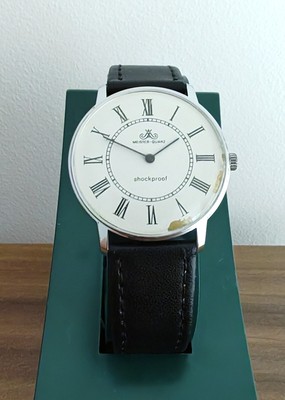 Vintage MEISTER ANKER Glashütte* 41 Shockproof Armbanduhr Quarz 