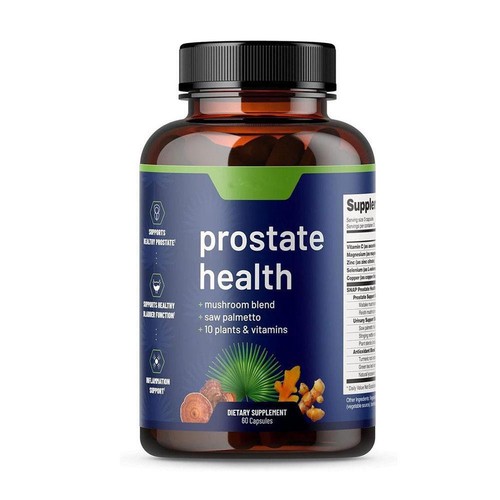 60PCS Prostata Gesundheit Unterstützung Ergänzungen mit Pilz Mischung DE - Bild 9 von 10