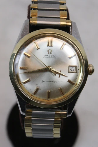Vintage OMEGA Seamaster Men’s Watch. Two Tone 502 Automatic 17 Jewel Estate Find