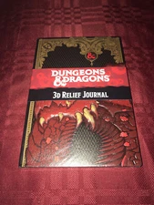 DUNGEONS & DRAGONS 3D RELIEF JOURNAL NOTEBOOK - Brand New Sealed