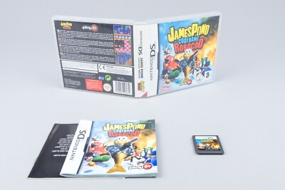 Nintendo DS *James Pond: Codename Robocod* OVP mit Anleitung