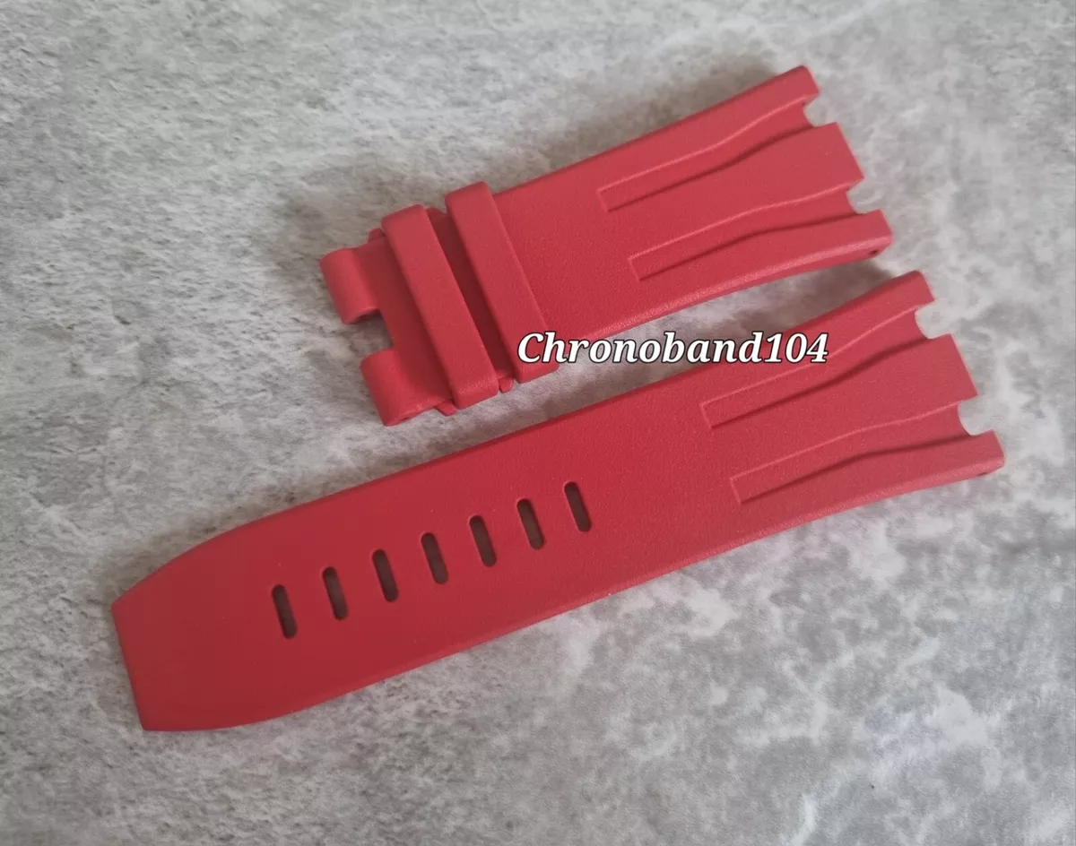 Audemars piguet red best sale strap