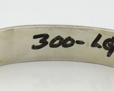 Hopi Bracelet .925 Silver Style Signed Fernando Puhuhefvaya Cuff C