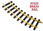 USA Trains R81100 G 4' Diameter Brass Rail Curved Track Section ...