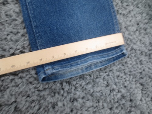 Vintage Lee Riders Jeans Mens 36x25* Actual Blue Denim Blend Faded Made In USA - Picture 14 of 23