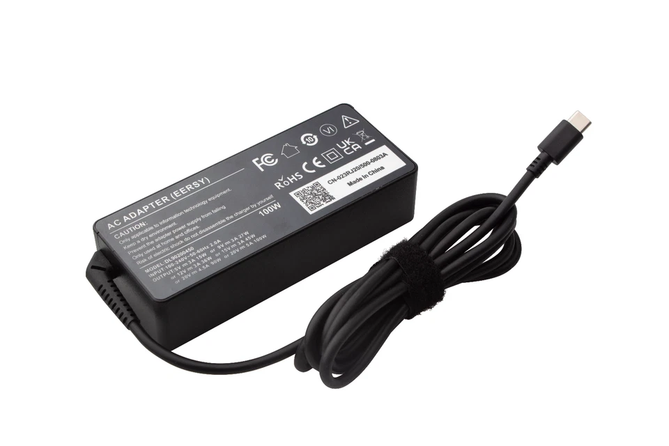 Cargador para computadora portátil Chromebook 100W 90W 65W 20V USB C para HP Dell Lenovo Acer Samsung Foto 3 de 4