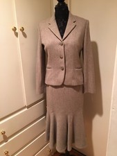 Ralph Lauren Black Label Wool Suit Camel/Beige/Cream Size 10