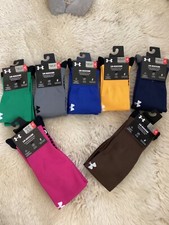1 pair UNDER ARMOUR SOCCER CUSHIONED OVER THE CALF TEAM performance socks