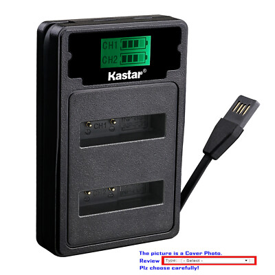 Kastar Battery LZD2 Charger for Sony NP-BG1 FG1 Sony Cyber-shot DSC-HX10 Camera