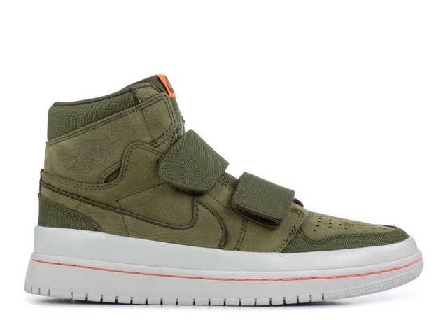 jordan 1 retro high double strap olive canvas