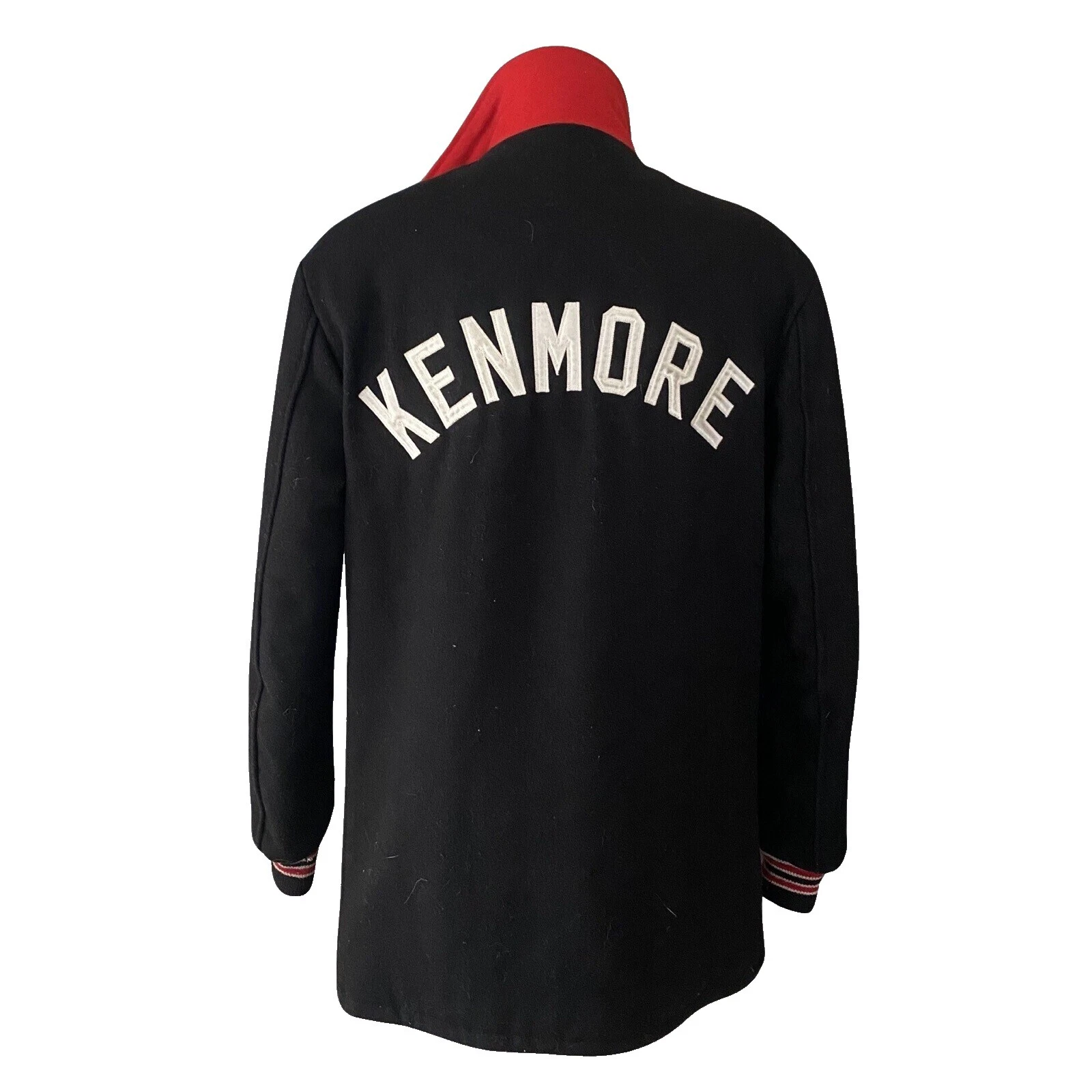 Black Casual 1950s Vintage Outerwear Coats & Jackets for Men