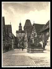 Photo, Fam. a. Mittweida, Bayernurlaub, Rothenburg o.d. Tauber, 1936, n, 5026...