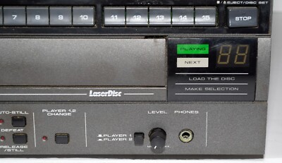 Pioneer CLD-V303T Karaoke Dual Tray LD Laserdisc Player For Parts