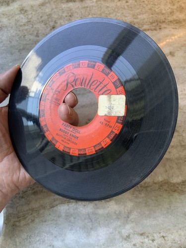 ROCKABILLY 1957 BUDDY KNOX w/ RHYTHM ORCHIDS - Party Doll - 45 RPM promo VG++ - Picture 3 of 3