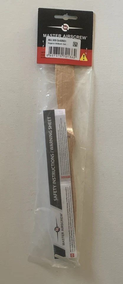 Master Airscrew 13x6 Beech Wood Propeller MAS1360B NEW - Image 3 of 3