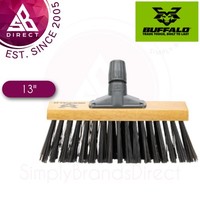 Buffalo 13'' Steif Pvc Scavenger Besen Kopf FüR AußEn Fegen Arbeiten