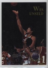 1996 Topps Stars Finest Wes Unseld #46 HOF 05v0