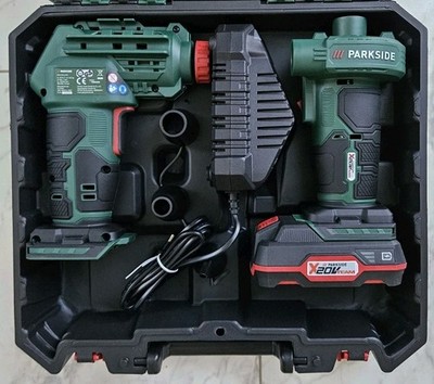 PARKSIDE 20 V Akku Luftpumpe PALP-C3  , Kompressor PAK - C3, mit Akku /Ladegerät