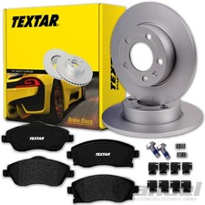 TEXTAR BREMSSCHEIBEN 240mm + BELÄGE VORNE passend für OPEL CORSA C