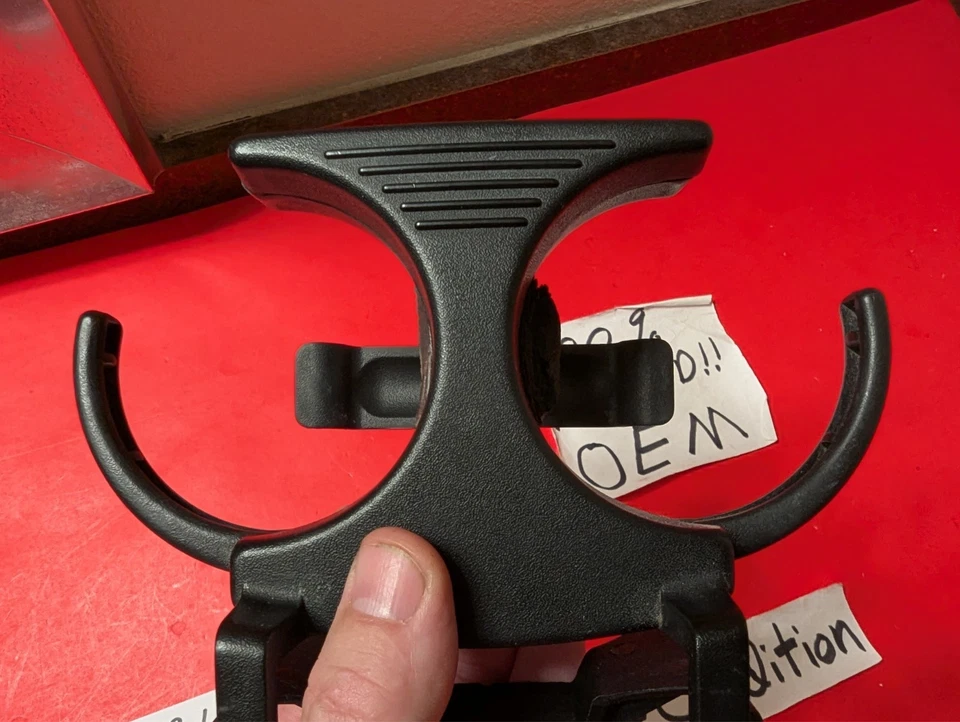 ✅OE 1996-2005 BUICK PARK AVENUE REPOSABRAZOS DE FÁBRICA TAPA CONSOLA PORTAVASOS DOBLE COMO NUEVO Foto 4 de 4