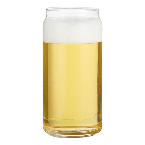 Juego de 4 vasos de cerveza únicos en forma de lata transparente de 20 oz fiestas nuevos - Imagen 10 de 12