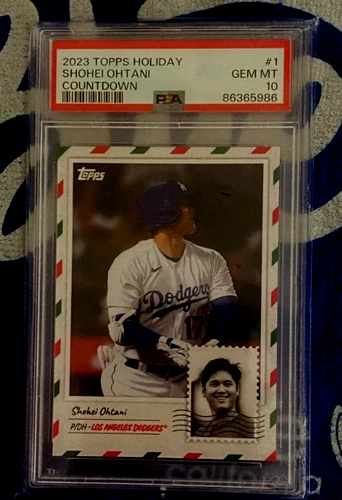 2023 SHOHEI OHTANI TOPPS HOLIDAY CARD