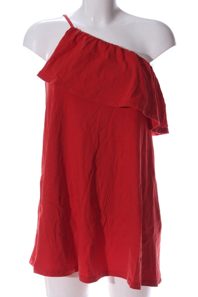 ASOS Vestido de un hombro Mujeres Vestido Talla EU 36 rojo look casual - Imagen 4 de 4