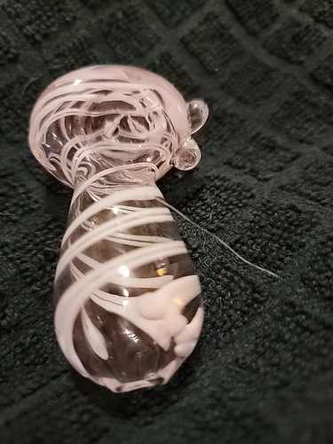 GLASS SPOON PIPE TOBACCO SMOKING 