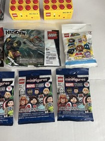 LEGO MARVEL SPIDERMAN STAR WAR ELVES MARIO MINIFIGURE 11 NEW SEALED SETS $5.50