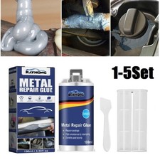 1-5XMetal Repair Paste Quick-drying Welding Adhesive Steel Cast Iron Glue Repair
