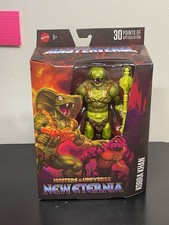 KOBRA KHAN- MOTU MASTERS OF THE UNIVERSE NEW ETERNIA KOBRA KHAN ACTION FIGURE