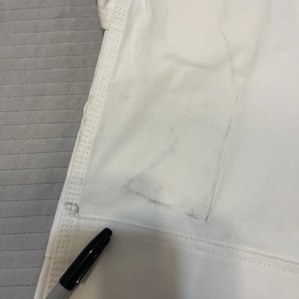 Pantalones Dickies Painters Doble Rodilla Hombre’s 32X30 Blanco Carpintero Ropa de Trabajo Jeans Foto 3 de 4