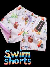 New Fashion Tropical Coctails Swim Shortd Men S