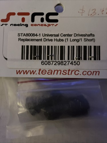 STA80084-1 STRC Universal Center Driveshaft Drive Hubs (1 Long/1 Short) SCX10 - Picture 8 of 11