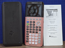Texas Instruments TI-84 Plus CE Graphing Calculator - Rose Gold