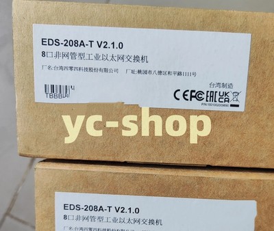 1PCS New MOXA EDS-208A-T Ethernet switch Fast shipping via FedEx or DHL*c