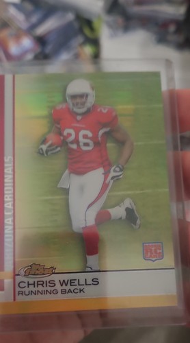 Chris Wells [Refractor] #68 2009 Topps Finest card