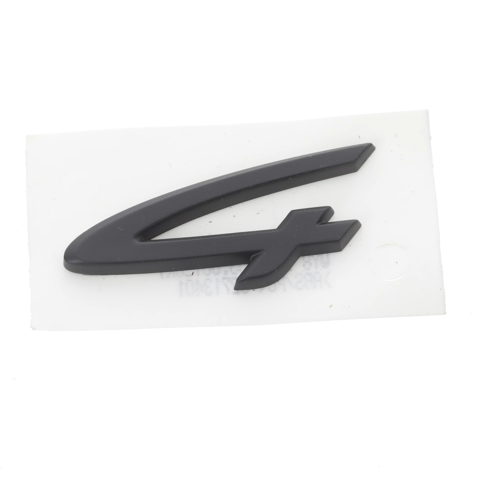 Inscripción "4" para Porsche 911 Carrera/Targa 2025 (N/P 992-853-681-OK1)