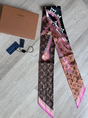 Louis Vuitton Twilly Ultimate Monogram BB Bandeau Tuch Seide 