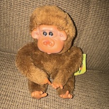 Russ Berrie Rutherford III Suck Thumb Plush Monkey Gorilla Toy Rare Htf w/tag