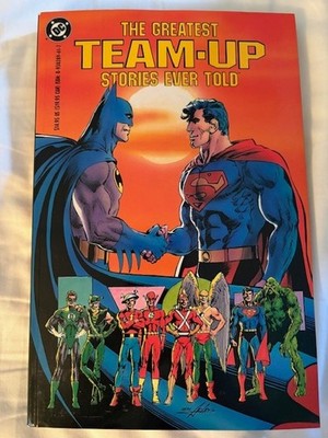 DC Greatest Team-Up Stories Ever Told. TPB OOP 1st Printing 1990 New Unread