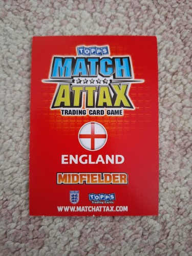 Topps Match Attax World Cup 2010 - Gareth Barry Limited Edition Card - England - Picture 2 of 2