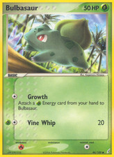 BULBASAUR 46/100 CRYSTAL GUARDIANS POKEMON MP on eBay
