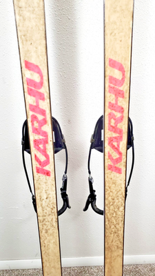 193cm KARHU XCD 6800 Full Metal Waxable X-Country Downhill Skis w