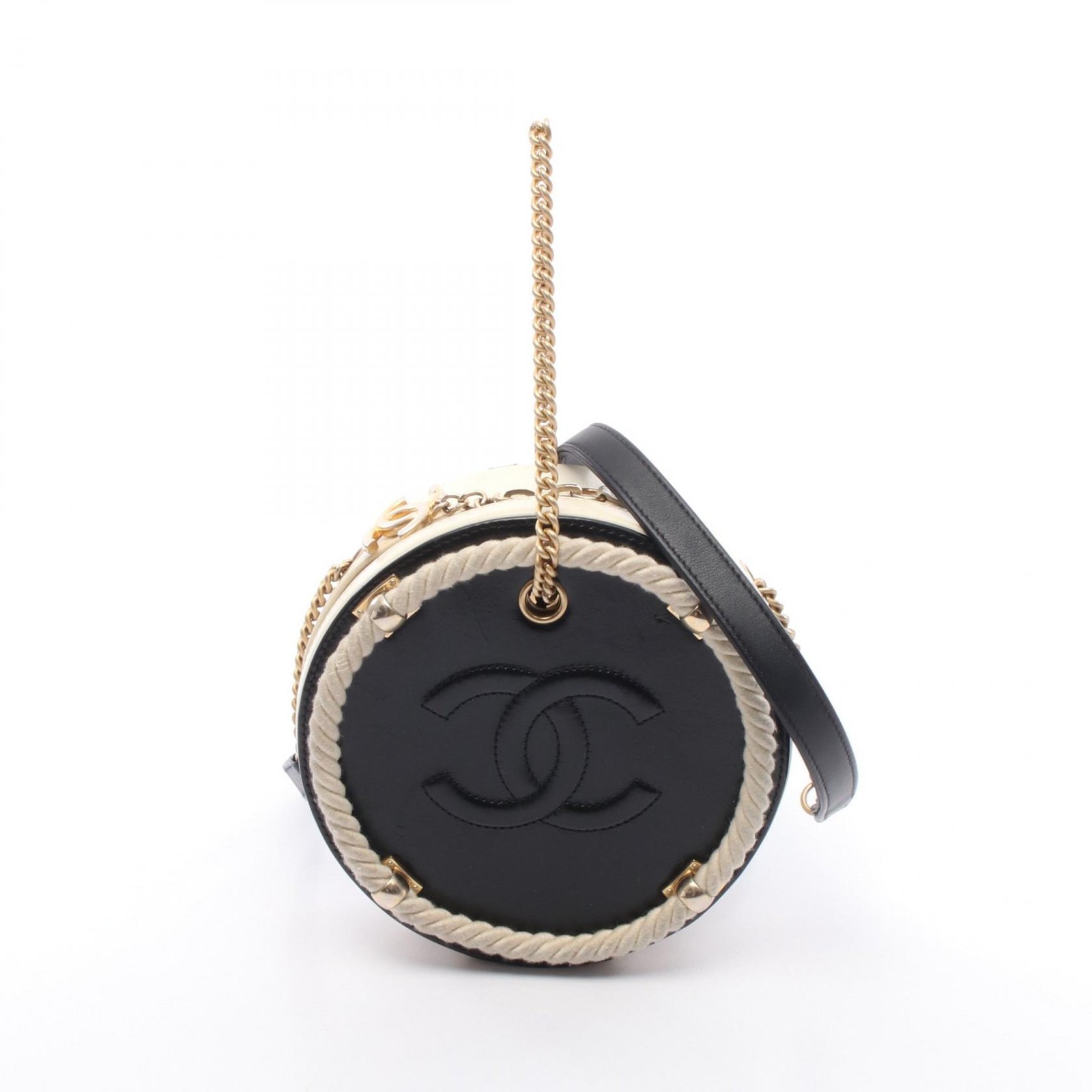 Chanel Coco Matelasse Small Leather Shoulder Bag in White As0075 r7_0714