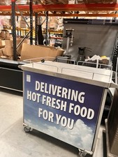 Hot food Trolley And Cupboard