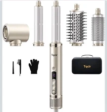 5-in-1 Professional Hair Dryer Brush, Powerful Multi-Styler with Auto-Wrap Curle