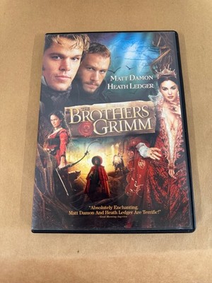 The Brothers Grimm DVD (2005) Matt Damon, Heath Ledger, Terry Gilliam