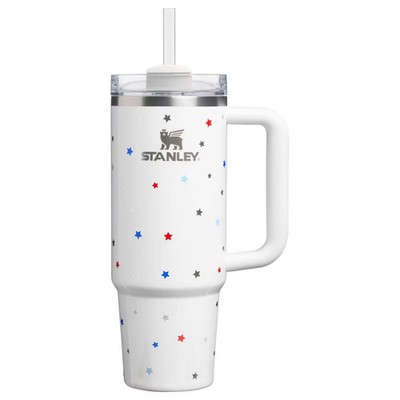 Stanley 30 oz Stainless Steel H2.0 FlowState Quencher Tumbler Starry Sparkle