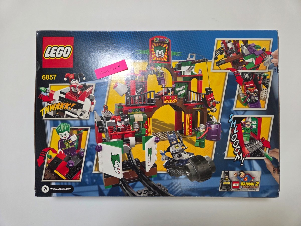 LEGO DC 6857 The Dynamic Duo Funhouse Escape 380pcs 5 Minifigures